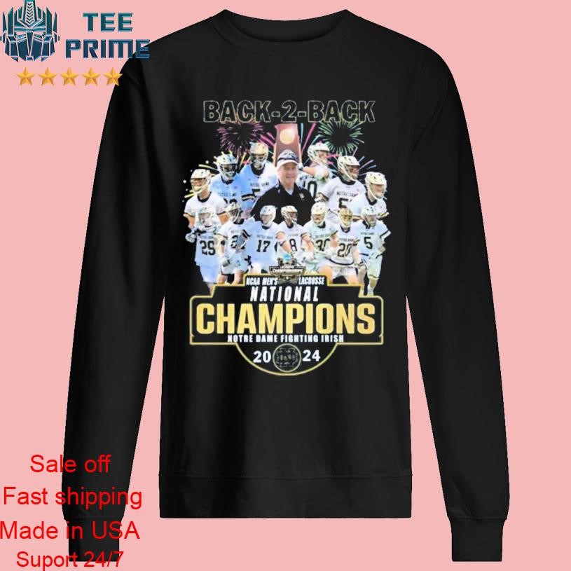 notre dame men's long sleeve t shirt