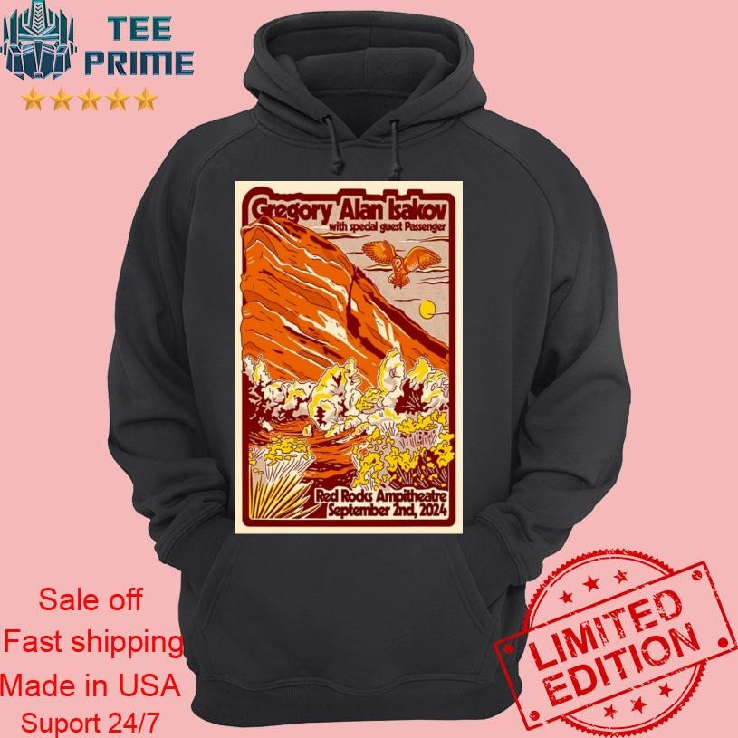 Original Gregory Alan Isakov Red Rocks Amphitheatre September 2nd 2024