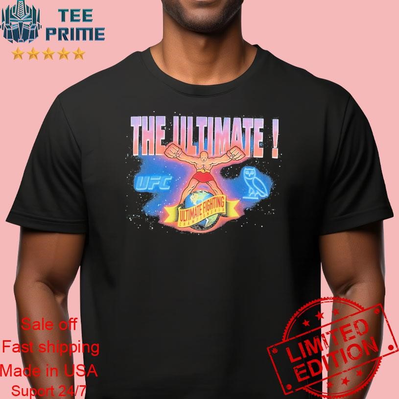 コラボ！UFC【October's Very Own】Tシャツ THE ULTIMATE UFC The Ultimate T-Shirt - Black | October's Very Own
