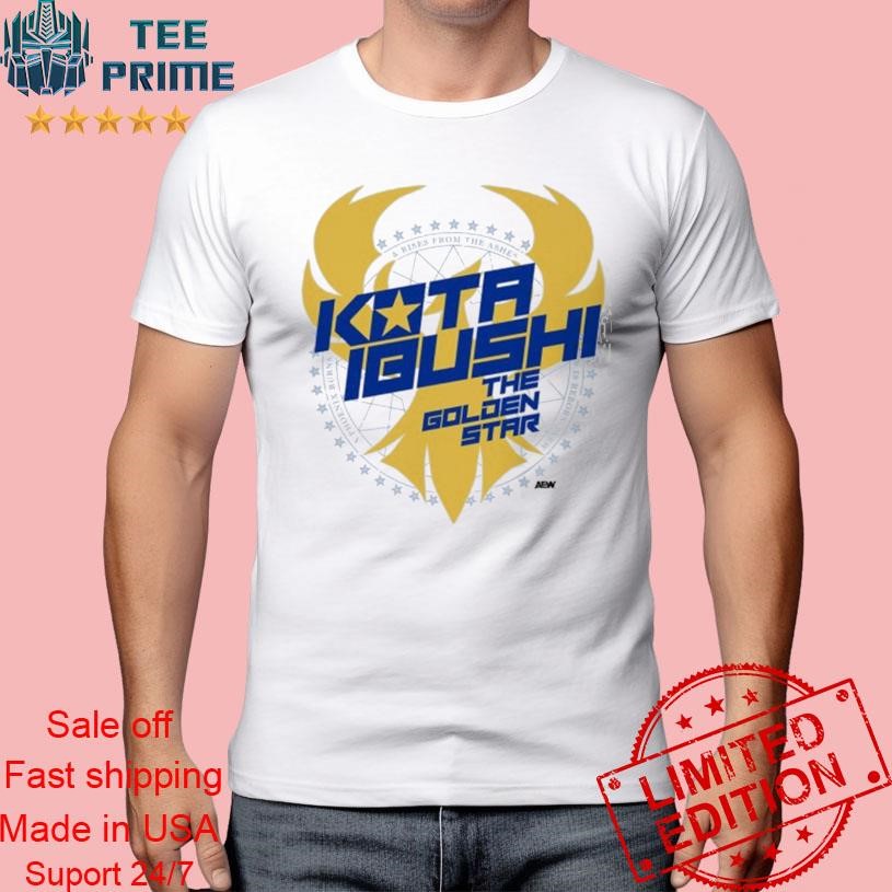 Official Kota Ibushi Golden Star T Shirt, hoodie, longsleeve