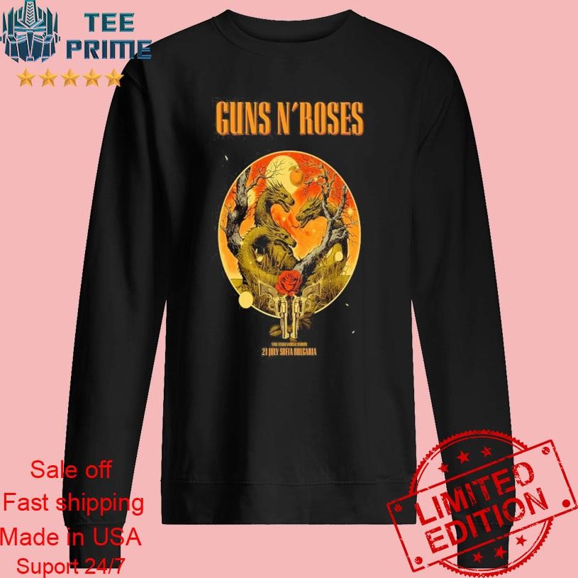 Guns N Roses 【 Next Door To Hell Long Sleeve T-Shirt Womens 】 レディース Guns N Roses Next Door To Hell Long Sleeve T-Shirt Washed