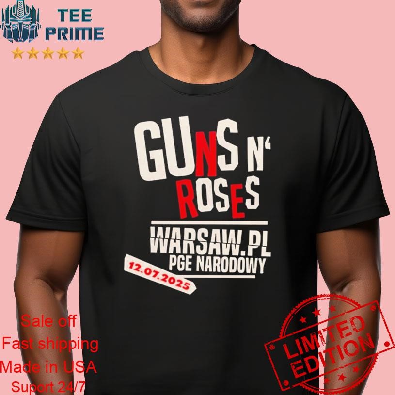 GUNS N' ROSES 2025 TOUR Tシャツ Lサイズ Guns N' Roses Japan 2025 Tour Tシャツ L GUNS N' ROSES Japan