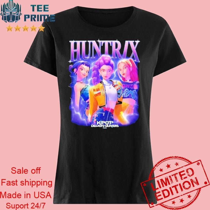 KPop Demon Hunters Huntrix Bootleg T-Shirt - Offiziell Lizenziertes Merchandise