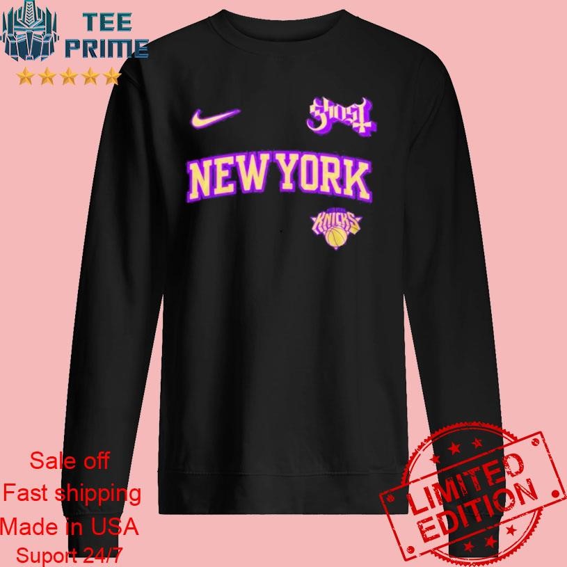 Original Nike New York Knicks x Ghost Band World Tour 2025 T