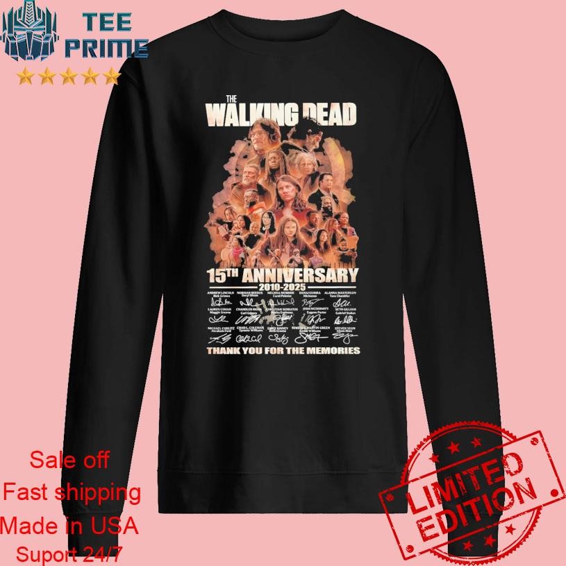 Original The Walking Dead 15th Anniversary 2010-2025 Thank