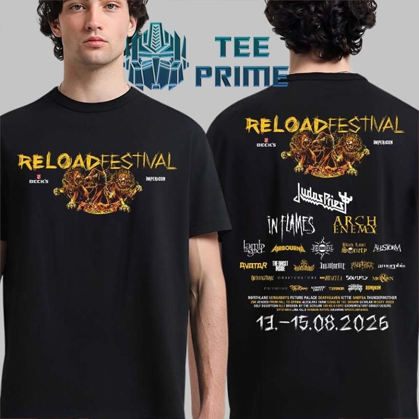 Original Reloaded Festival 2026 Full Lineup Poster In Sulingen Germany